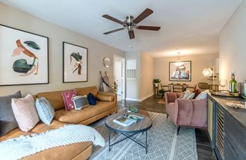 Modern Hardwood Style Flooring at Indigo Apartments, Gainesville, GA, 30504